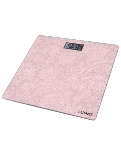 Весы напольные HE SC904 розовые Home element
