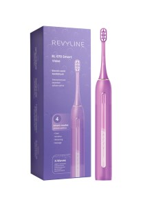 Электрическая зубная щетка RL 070 фиолетовая Revyline