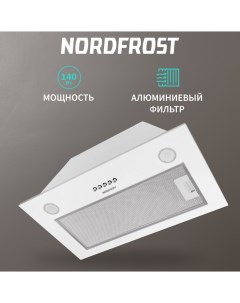 Вытяжка встраиваемая FB 6060 W белая Nordfrost