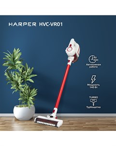 Пылесос HVC VR01 белый красный Harper