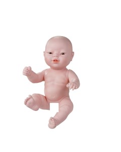 Кукла виниловая 30см Newborn без одежды 7082 Berjuan