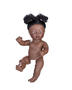 Кукла виниловая 38см Newborn без одежды 7059 Berjuan