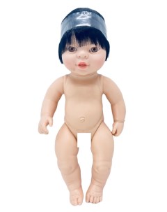 Кукла виниловая 38см Newborn без одежды 7060 Berjuan