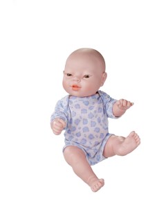 Кукла виниловая 30см Newborn без одежды 17081 Berjuan