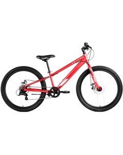 Велосипед SPIKE D 24 7ск 2023 Цвет красный белый Forward