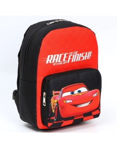 Рюкзак для мальчика детский с карманом Тачки RACE to the FINISH ранец дошкол Disney
