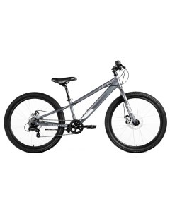 Велосипед SPIKE D 24 7ск 2023 Цвет серый серебр Forward