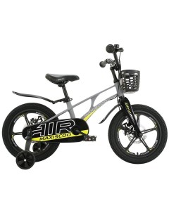 Велосипед AIR 14 Делюкс Плюс 2023 Цвет серый матовый Maxiscoo