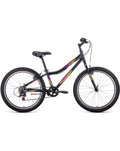 Велосипед Iris 1 0 6Ск 24 2022 Цвет тмн серый розовый Forward