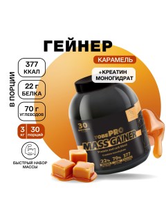 Гейнер MASS GAINER 3 кг Карамель Иван-поле