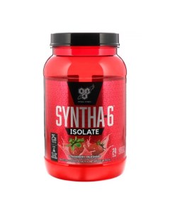 Протеин Syntha 6 Isolate 912 г Клубничный Молочный Коктейль Bsn