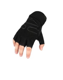 Нейлоновые противоскользящие перчатки для занятий спортом 04124997 чёрный р р XL Nobrand