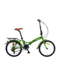 Велосипед Compact 20 7 2 0 Цвет зеленый Wels