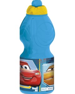 Бутылка пластиковая спортивная фигурная 400 мл Тачки К гонкам готов Disney
