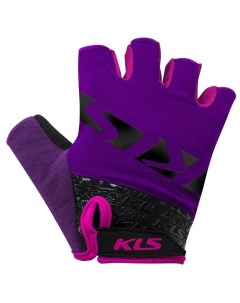 Перчатки KLS LASH PURPLE S ладонь из синтетической кожи с гелевыми вставками Kellys