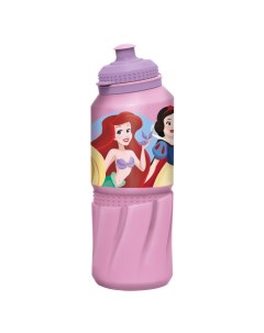Бутылка пластиковая спортивная 530 мл принцессы дисней правда Stor