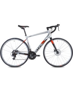 Велосипед Stream Std 700C 2021 Цвет серебряный Размер 540мм Stinger