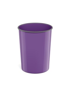 Корзина для бумаг Erich Krause Iris 13 5 литров литая пластик фиолетовая Erich krause