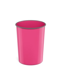 Корзина для бумаг Erich Krause Bubble Gum 13 5 литров литая пластик розовая Erich krause