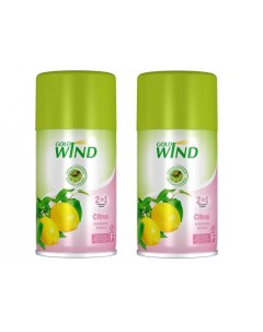 Освежитель воздуха Лимон Citrus 230 мл х 2 шт Gold wind