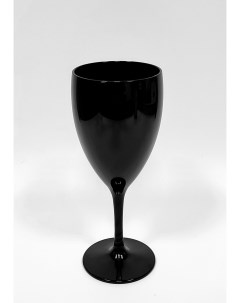 Бокал для вина черный из поликарбоната 1 штука Nipco