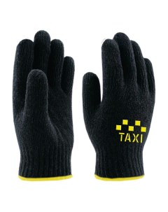 Перчатки Taxi для авторемонтных работ черный 10 пар Helptime
