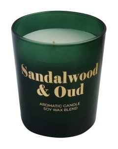 Ароматическая свеча Candle Sandalwood Oud 120г Rakle