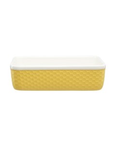 Блюдо для запекания Marshmallow 21 6х16 5 см лимонное Liberty jones