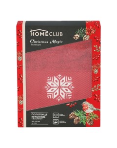 Полотенце Christmas Magic 30 х 50 см хлопковое Homeclub
