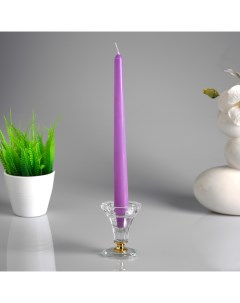 Завод Свеча античная ароматическая Лаванда 2 3х 24 5 см Омский свечной