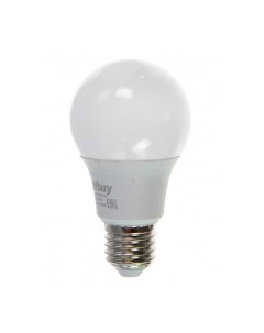 Лампа cветодиодная E27 A60 9 Вт 4000 К дневной белый свет Smartbuy