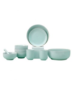 Набор керамической посуды 11 приборов Bu dong