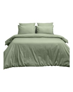 Комплект постельного белья Smoke Green полутораспальный 50 х 70 см Home and style