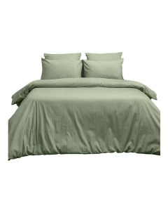 Комплект постельного белья Smoke Green двуспальный 50 х 70 см Home and style