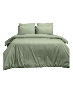 Комплект постельного белья Smoke Green семейный 50 х 70 см Home and style