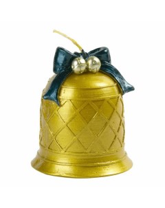 Свеча новогодняя фигурная Золотой колокольчик 6 5 х 6 5 х 7 8 см Magic time