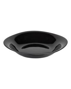 Тарелка глубокая для супов Quadrato 23 1 см черная Nobrand
