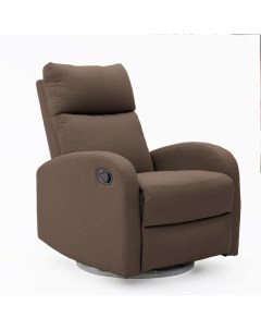 Кресло реклайнер Wolder 85х72х102см коричневый Мир дачника