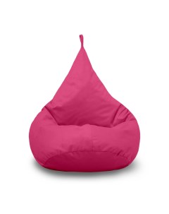Кресло мешок Груша XL микровелюр розовый Pufon