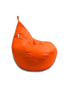 Кресло мешок Груша XL оранжевый Pufon