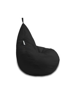 Кресло мешок Груша XL черный Pufon