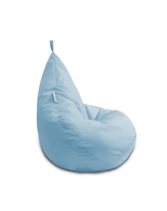 Кресло мешок Груша XL голубой Pufon