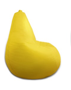 Кресло мешок Груша XXXXL желтый Pufon