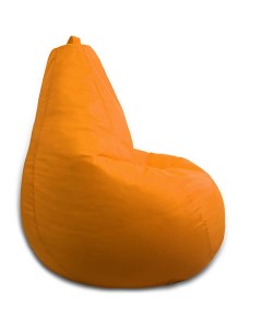Кресло мешок Груша XXXXL оранжевый Pufon