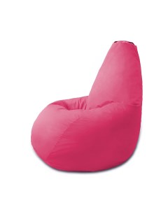 Кресло мешок Груша XXL темно розовый Pufon