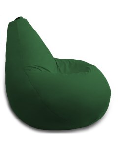Кресло мешок Груша XXXXL темно зеленый Pufon
