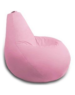 Кресло мешок Груша XXXXL светло розовый Pufon