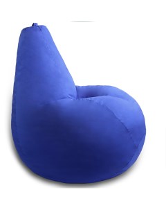 Кресло мешок Груша XXXXL синий Pufon