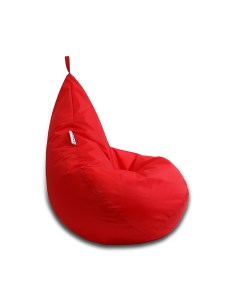 Кресло мешок Груша XL красный Pufon
