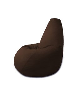 Кресло мешок Груша XXL коричневый Pufon